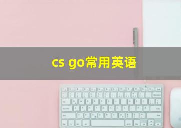 cs go常用英语